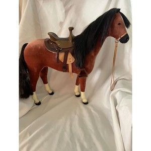 American Girl Doll Felicity's Retired Horse Penny with Saddle